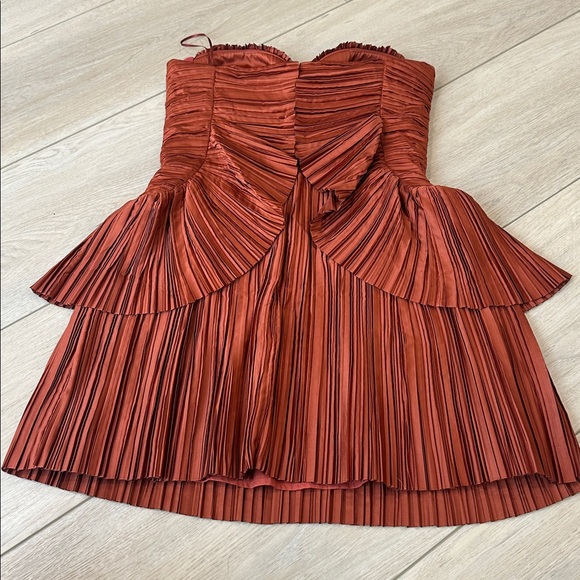 Cult Gaia Charlique brown mini dress - Picture 4 of 6